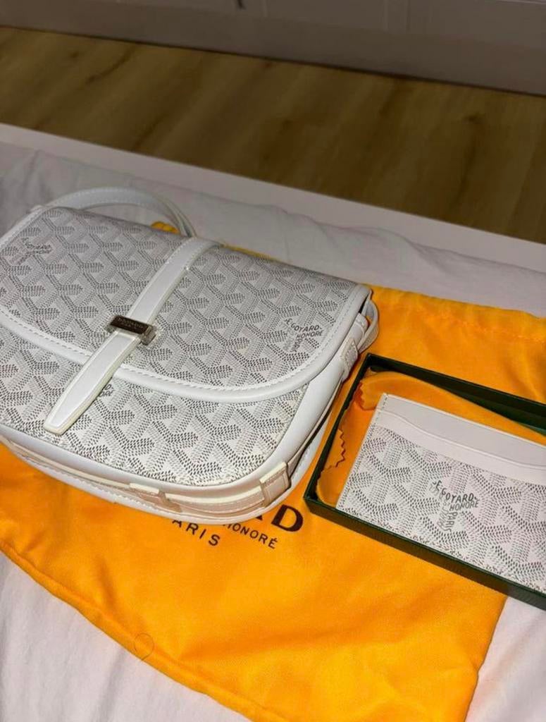 Goyard wallet + tas, Verzenden, Nieuw, Wit, Overige merken
