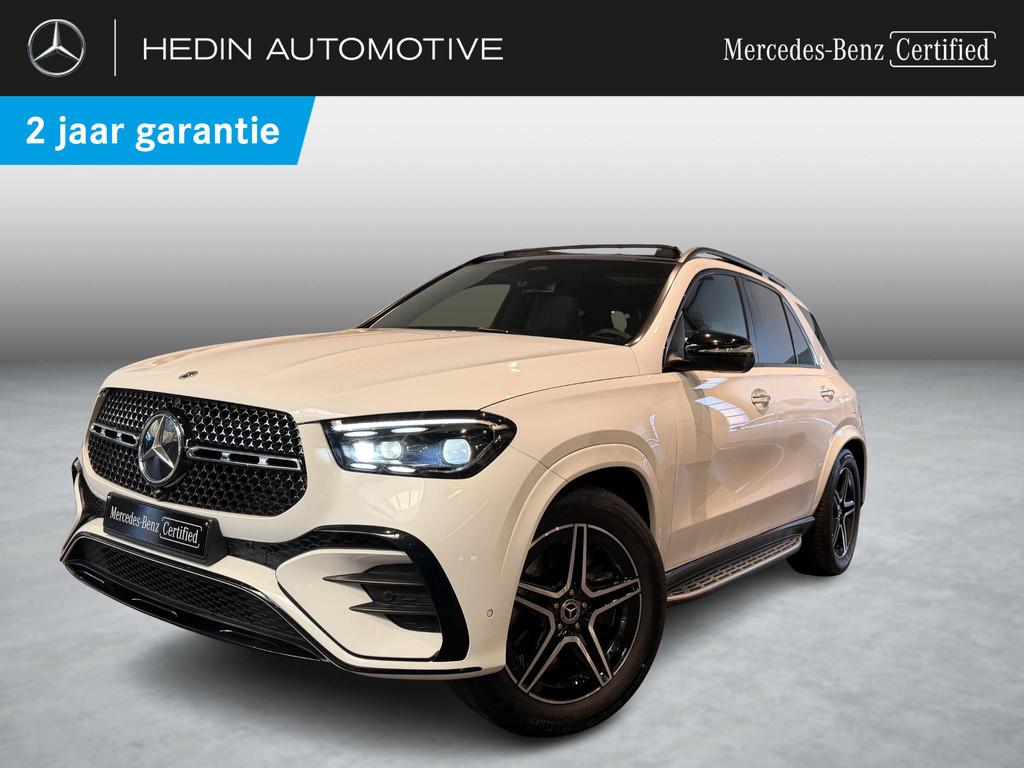 Mercedes-Benz GLE-Klasse 400 e 4MATIC AMG Line | Panoramisch, Auto's, Stof, Gebruikt, GLE, Wit