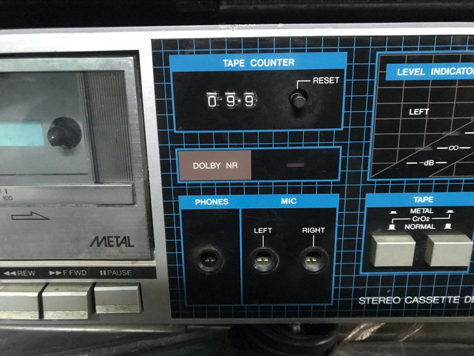 Platine à cassettes, Enlèvement