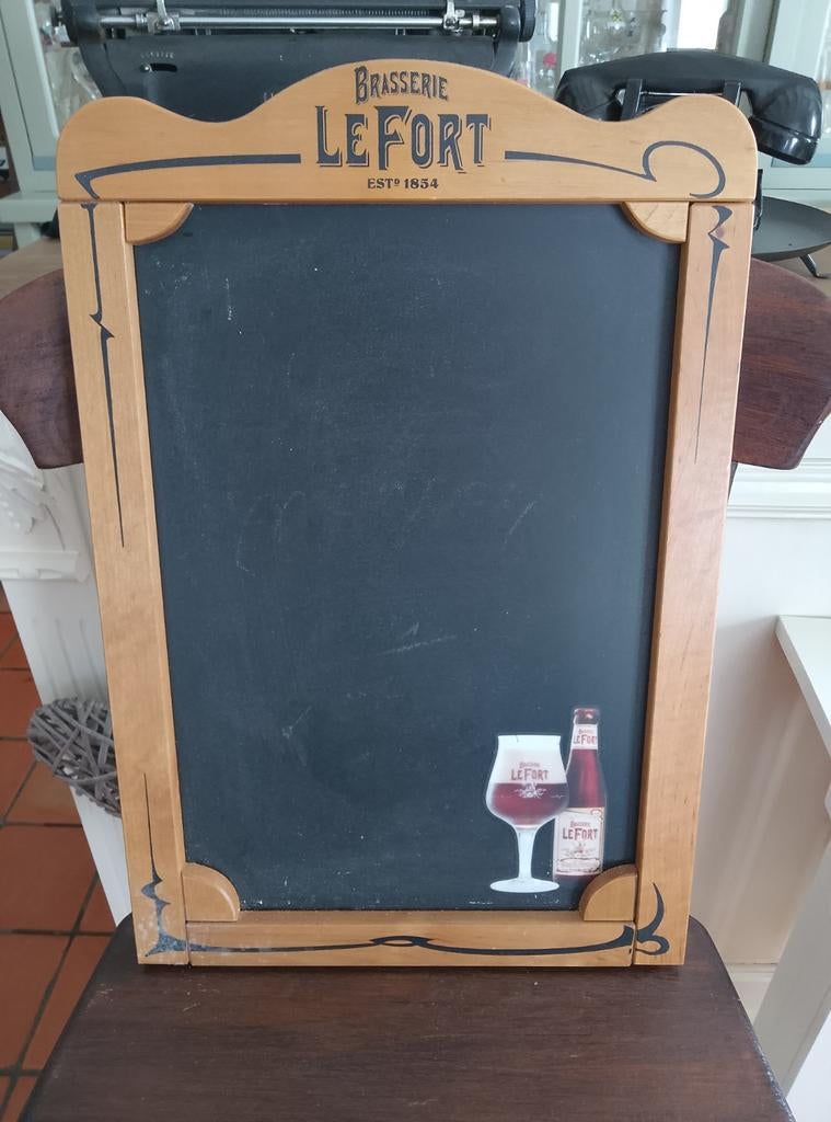 Krijtbord le fort, Huis en Inrichting, Ophalen, Krijtbord