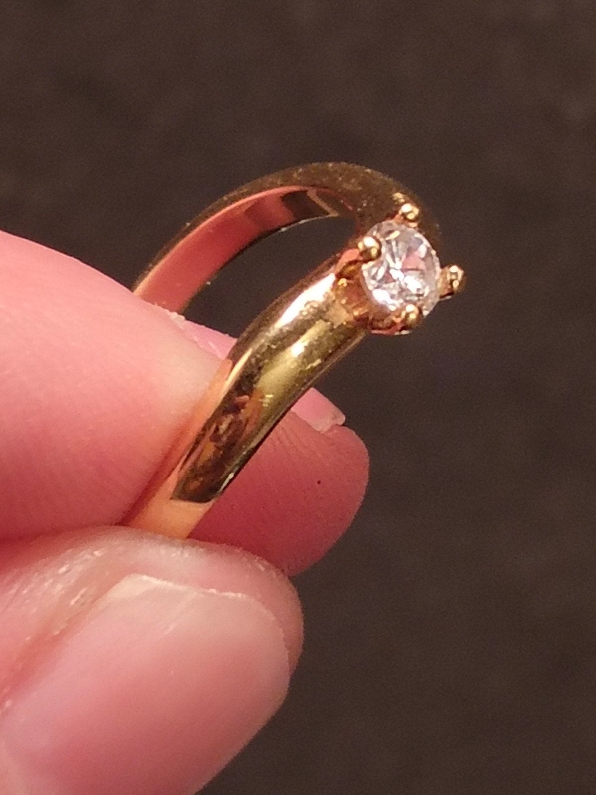 Gold Plated Swarovski ring, Bijoux, Sacs & Beauté, Bagues, Enlèvement