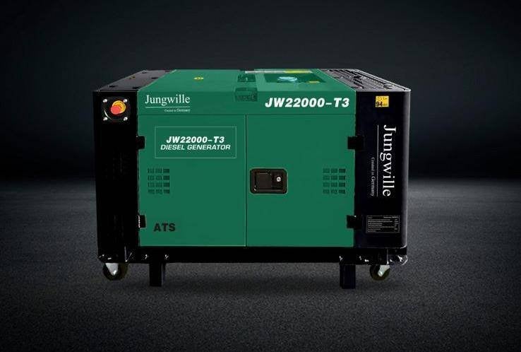 Diesel generator 20KVA, Ophalen