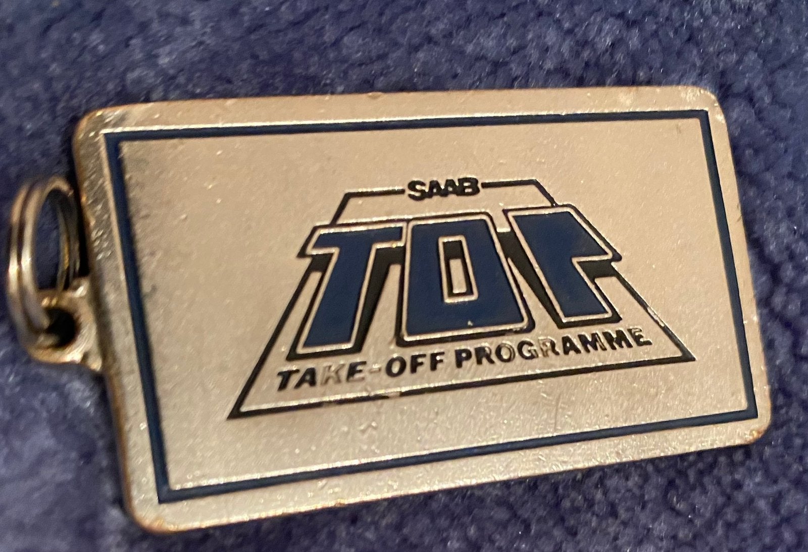 Porte clef vintage « SAAB », Collections, Enlèvement, Utilisé