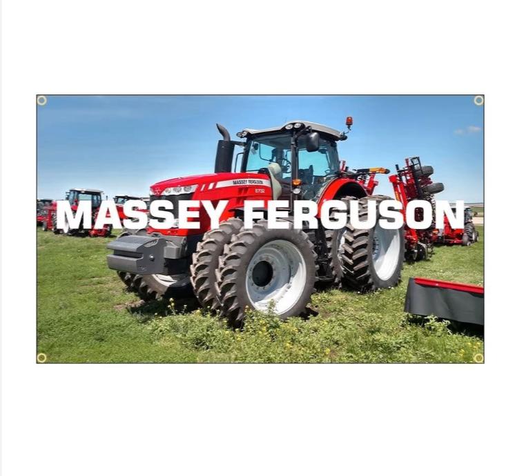 Grote vlaggen Massey Ferguson (150x90cm), Ophalen of Verzenden, Nieuw