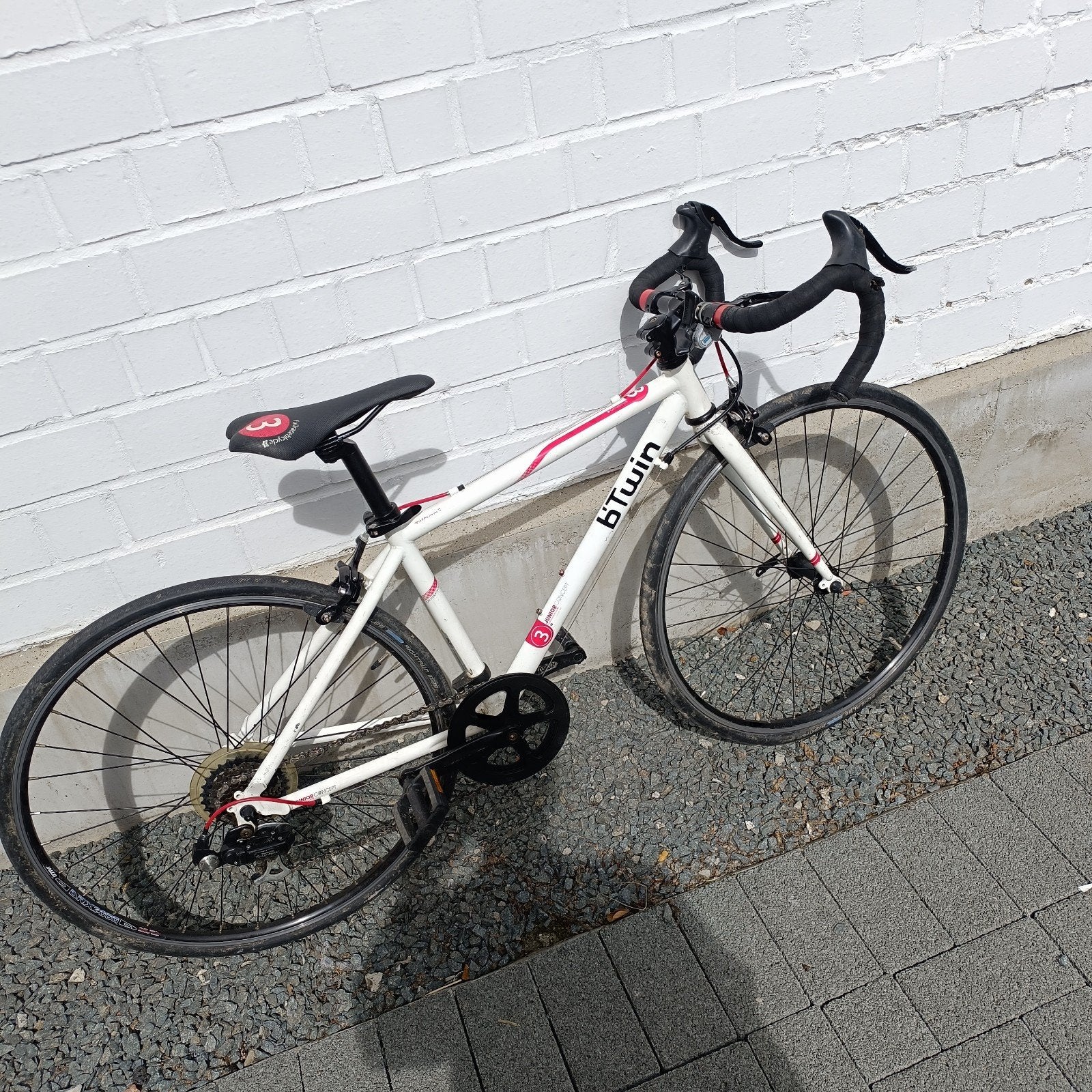 B’Twin Junior Concept 3 koersfiets / racefiets, Ophalen