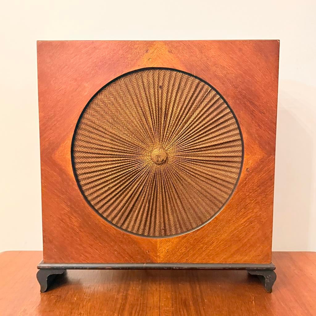 HAUT-PARLEUR ART DÉCO LOEWE OPTA 1920, TOURNE-DISQUE RADIO, Envoi