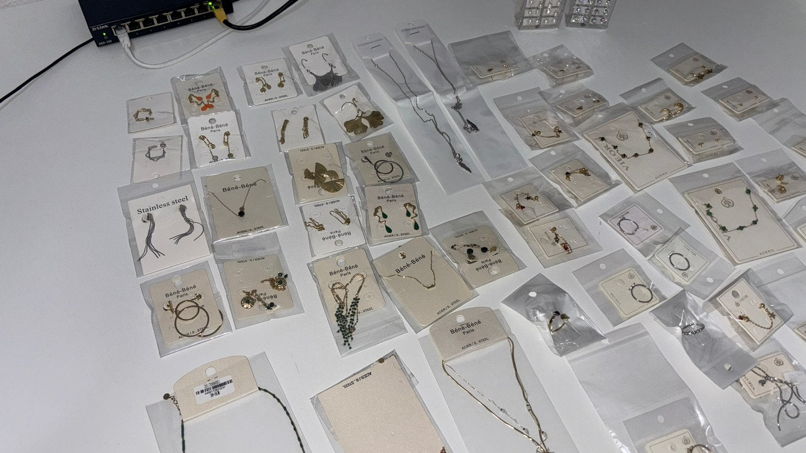 Super groot lot nieuwe vrouwensieraden, Enlèvement, Neuf