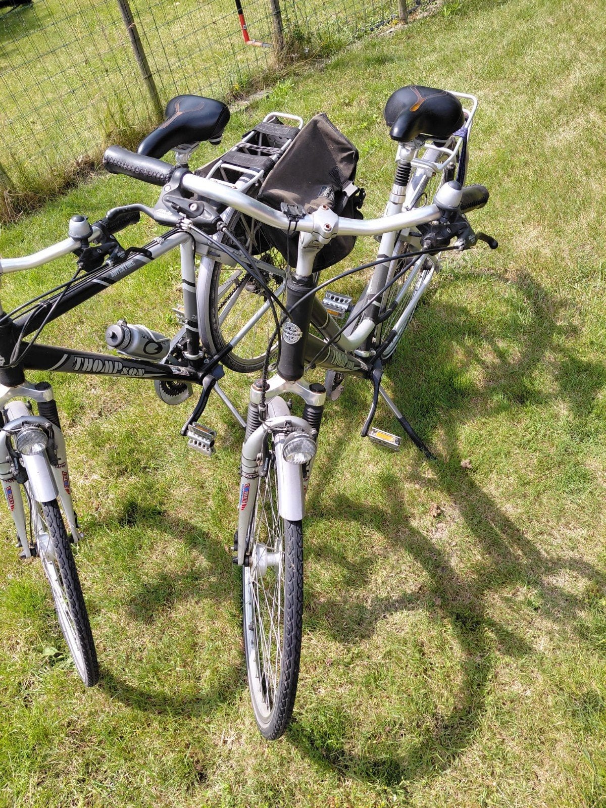 Koppel fietsen, Fietsen en Brommers, Ophalen
