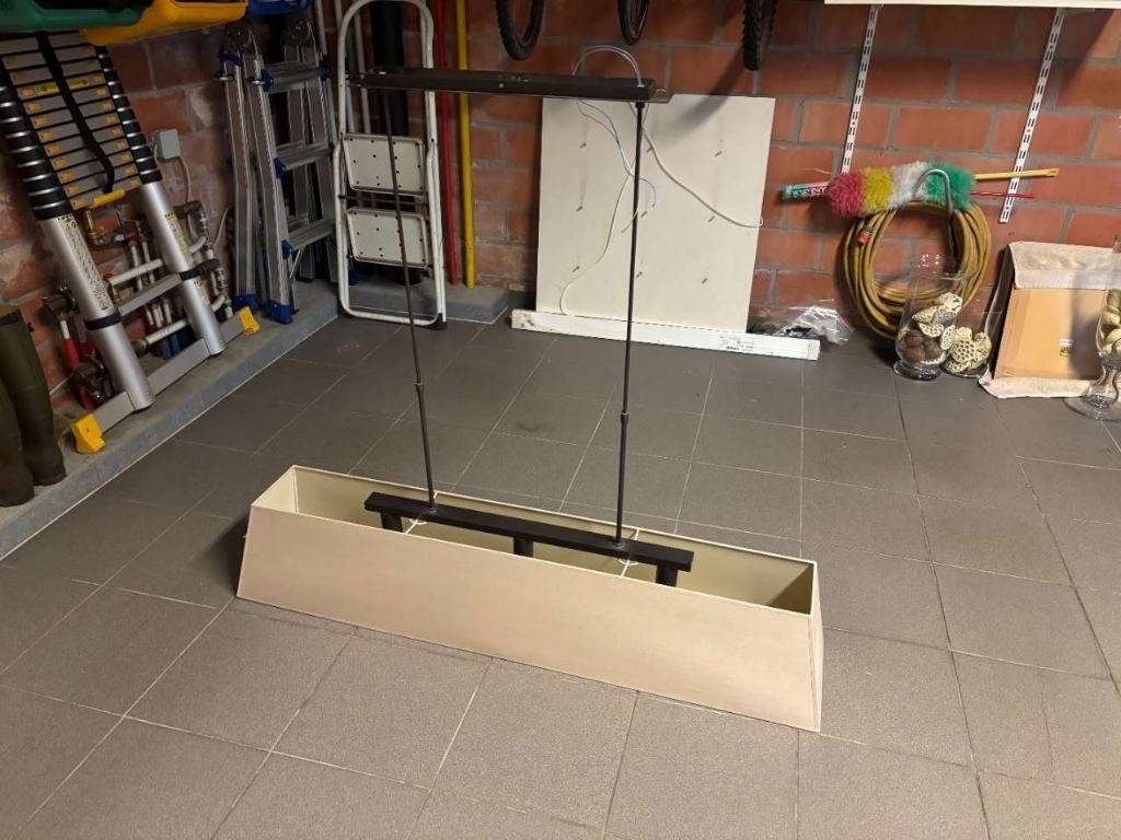 Moderne hanglamp, Ophalen, Zo goed als nieuw, Overige materialen, Landelijk / modern / tijdloos