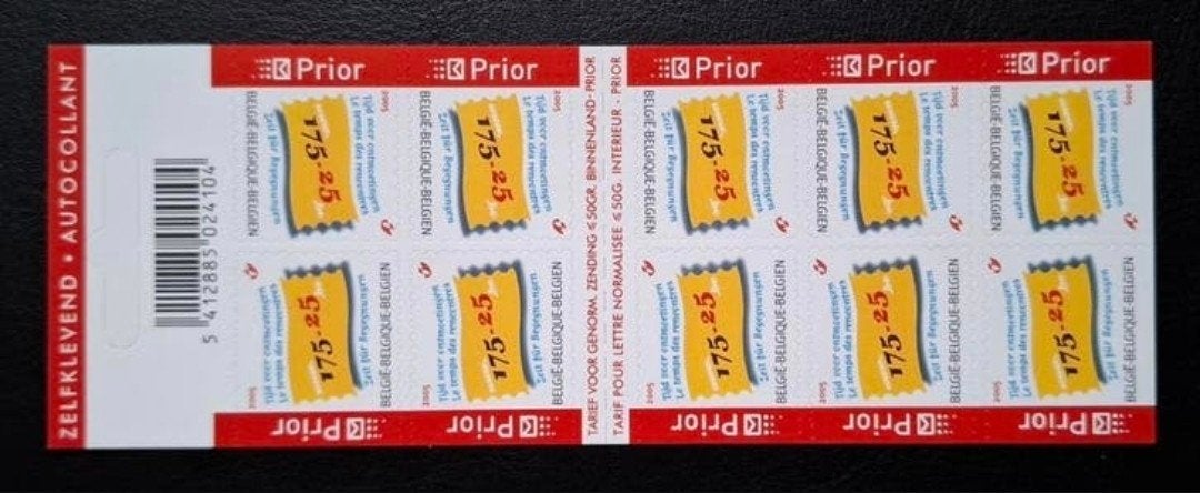 België: OBP 3355/55b-B48 ** 175 jaar België 2005., Postzegels en Munten, Frankeerzegel, Ophalen of Verzenden, Zonder stempel, Postfris