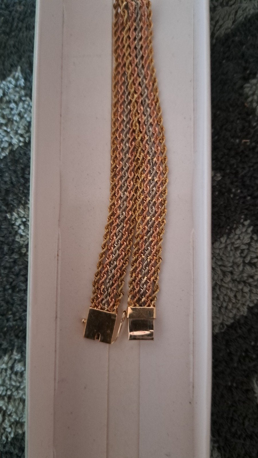 bracelet ancienne antiquités l'or 14k  10gr, Kleding | Dames, Ophalen of Verzenden