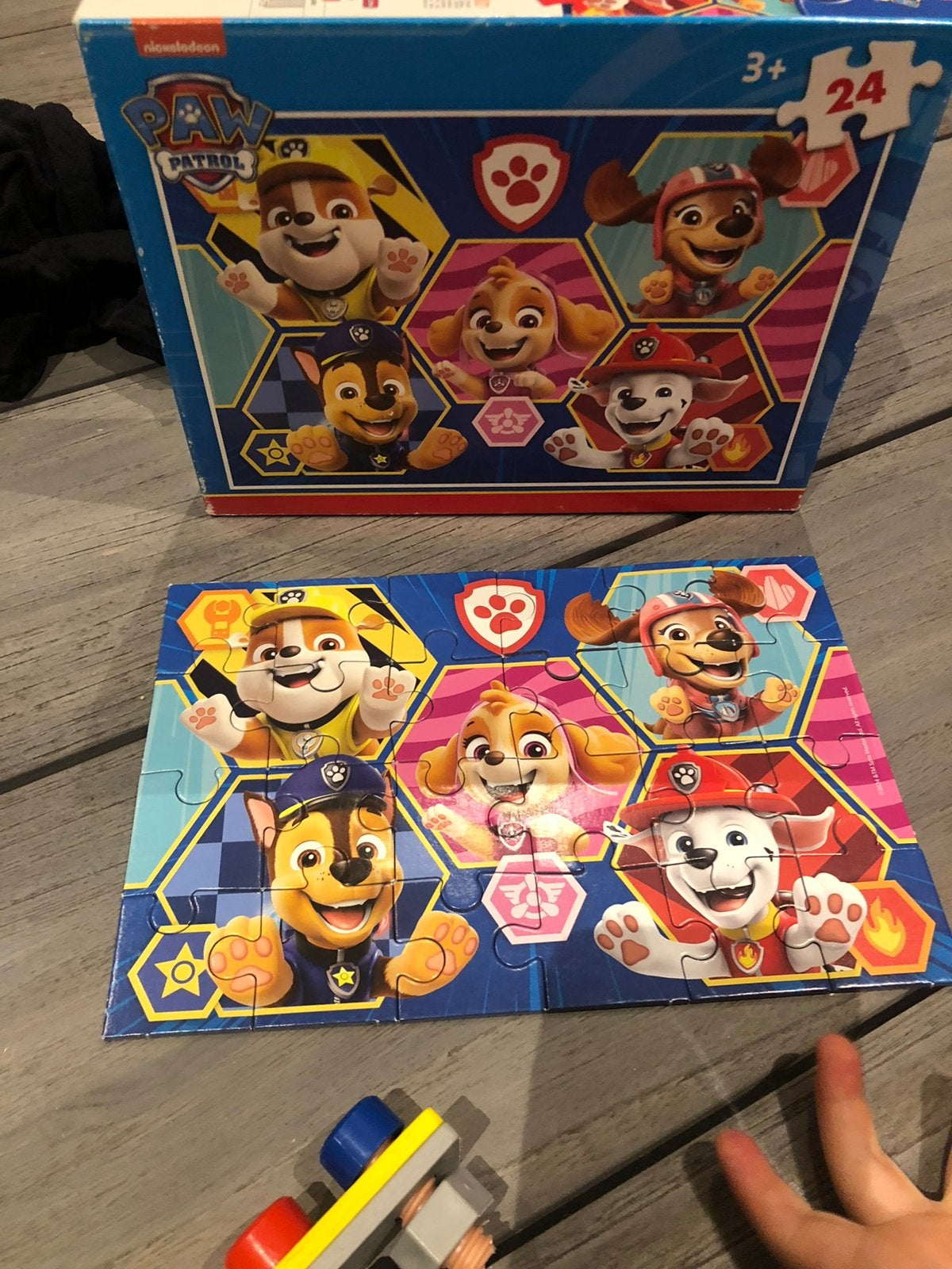 Puzzel paw patrol 24 stuks, Kinderen en Baby's, Speelgoed | Kinderpuzzels, Ophalen, 10 tot 50 stukjes, Gebruikt, 2 tot 4 jaar