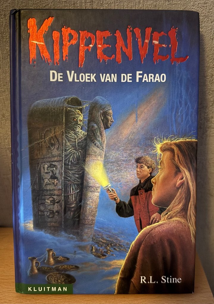 Kippenvel, de vloek van de Farao, Livres, Enlèvement ou Envoi, Utilisé, R.L. Stine, Fiction