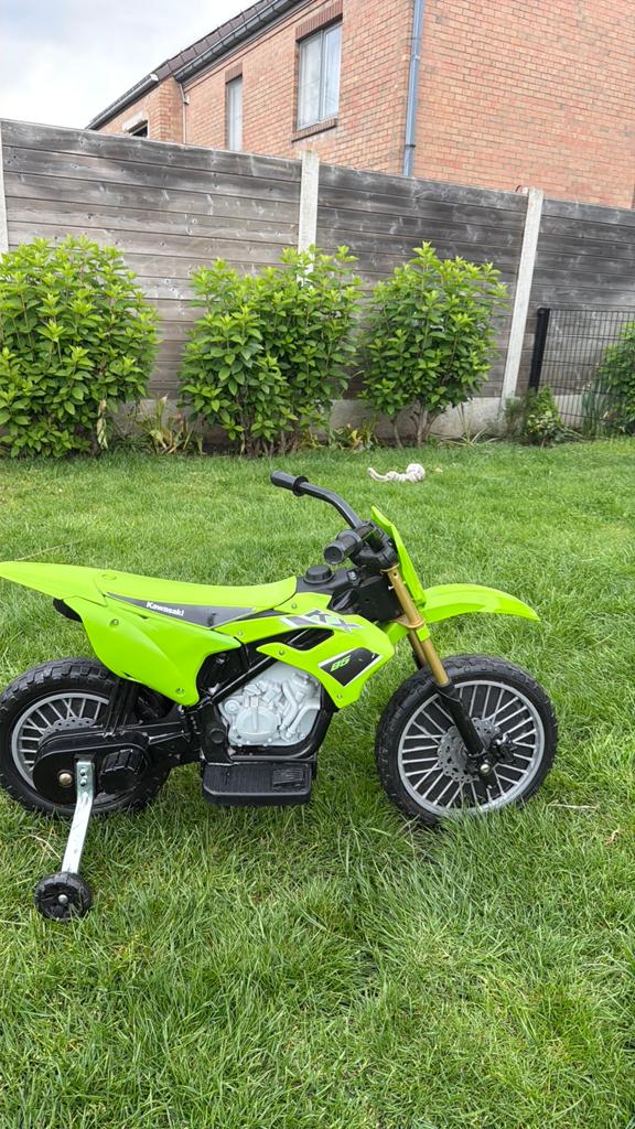 Electrische crossmotor kawasaki, Kinderen en Baby's, Ophalen, Gebruikt