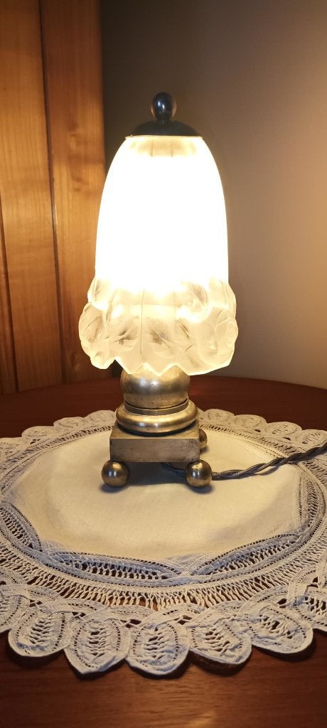 Lampe d'époque Art Déco/Art Nouveau (Gilles), Antiquités & Art, Enlèvement ou Envoi