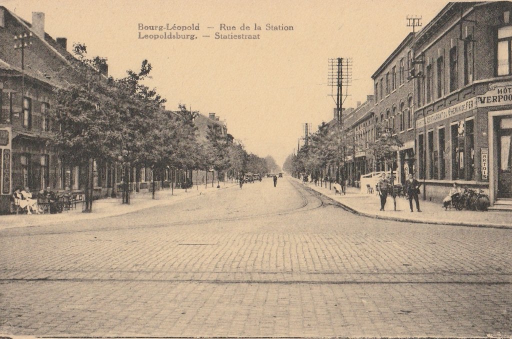LEOPOLDSBURG -  Statiestraat, Ophalen of Verzenden, Ongelopen, Limburg
