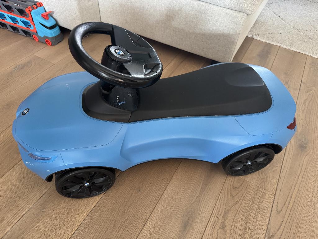 BMW kinder loopwagen BLAUW, Kinderen en Baby's, Ophalen, Gebruikt