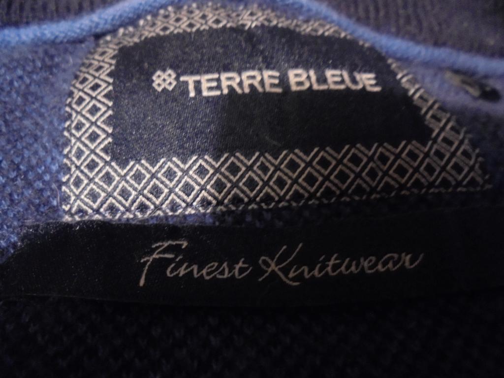 Herentrui 'L',  terre bleue, Kleding | Heren, Ophalen of Verzenden, Gedragen, Maat 52/54 (L), Blauw