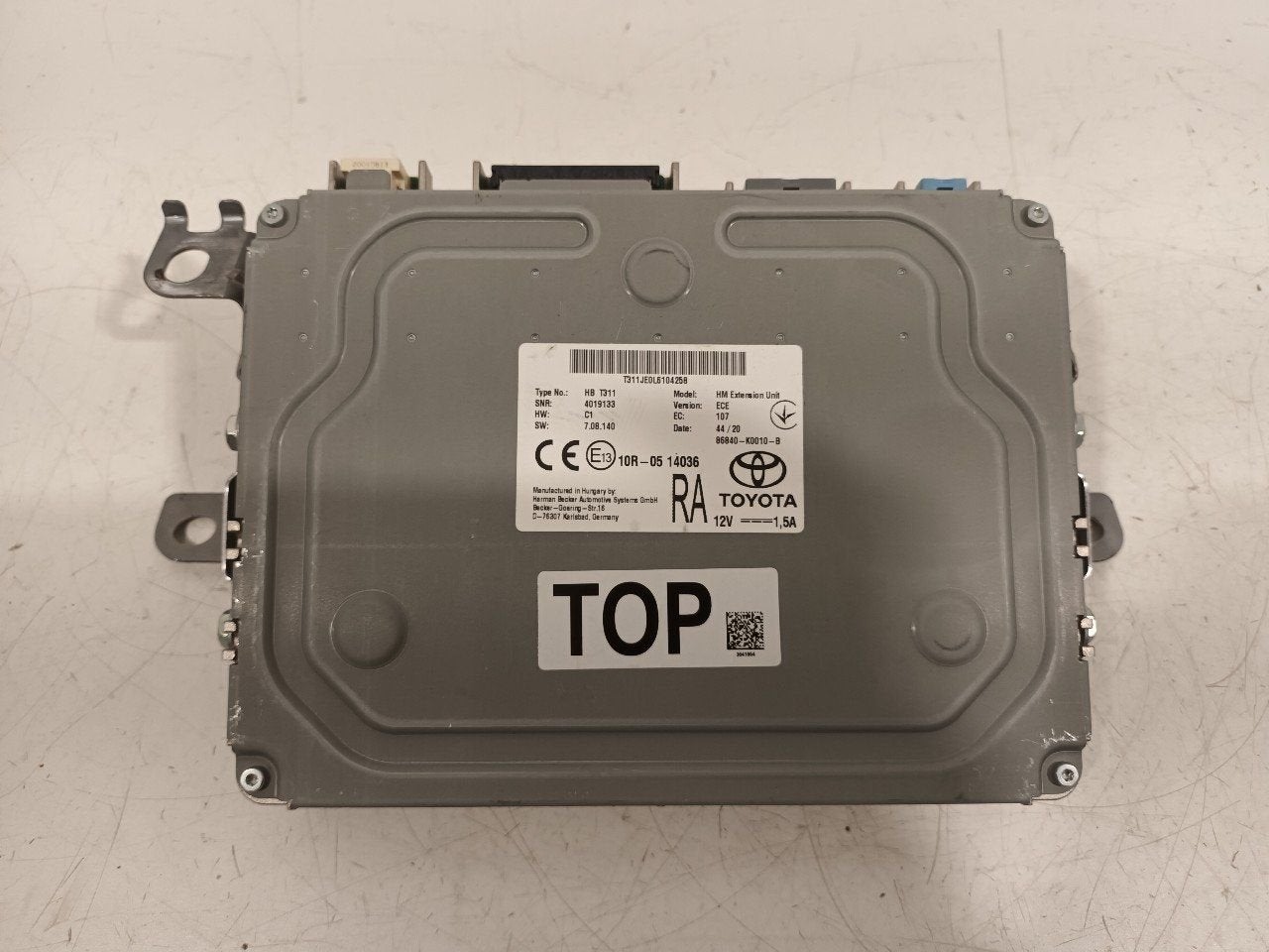 Computer navigatie Toyota Corolla, Auto-onderdelen, Onderdelen@venauto.nl, Van der Ven Autorecycling B.V., Gebruikt, Ettenseweg 76, 4706 PB Roosendaal, The Netherlands