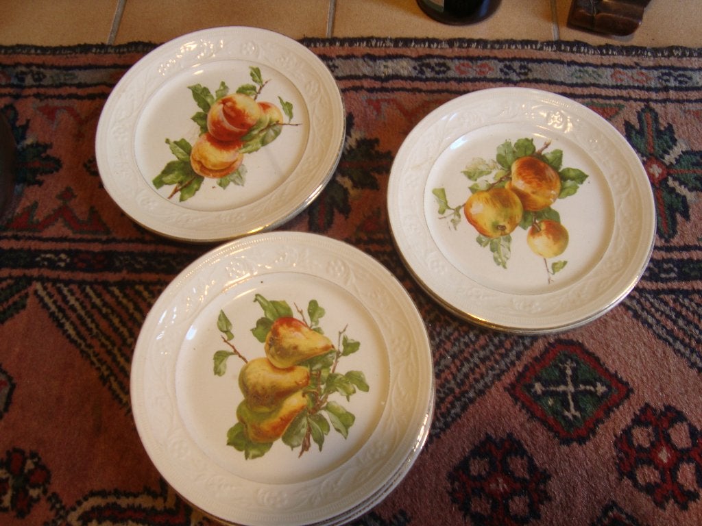 12 Dessertbordjes Société Céramique Maastricht., Ophalen