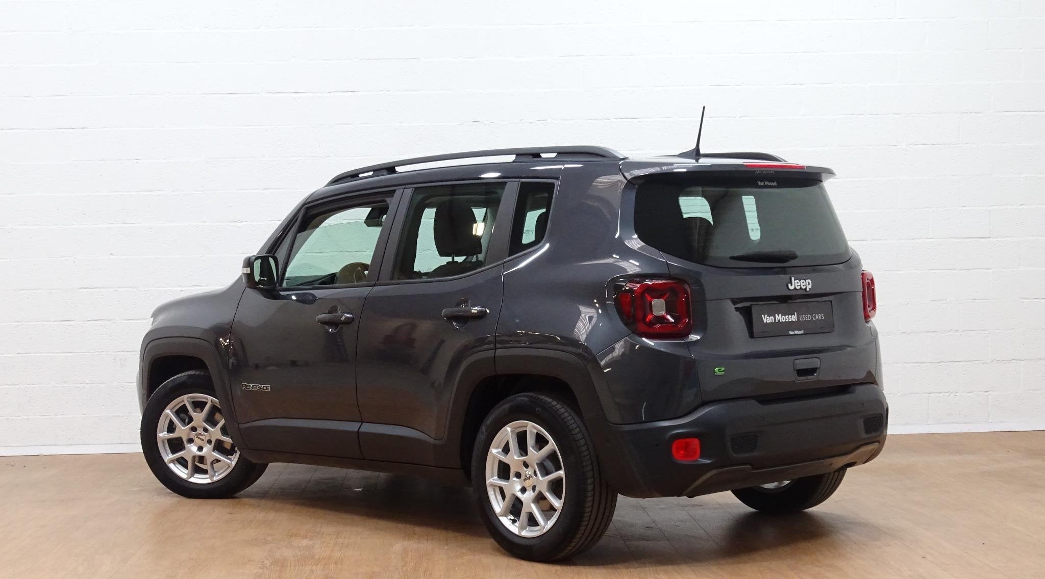 Jeep Renegade 1.5 Turbo T4 130 4x2 MHEV DCT7 Limited Contact, Auto's, Stof, 4 cilinders, 5 zetels, 131 pk