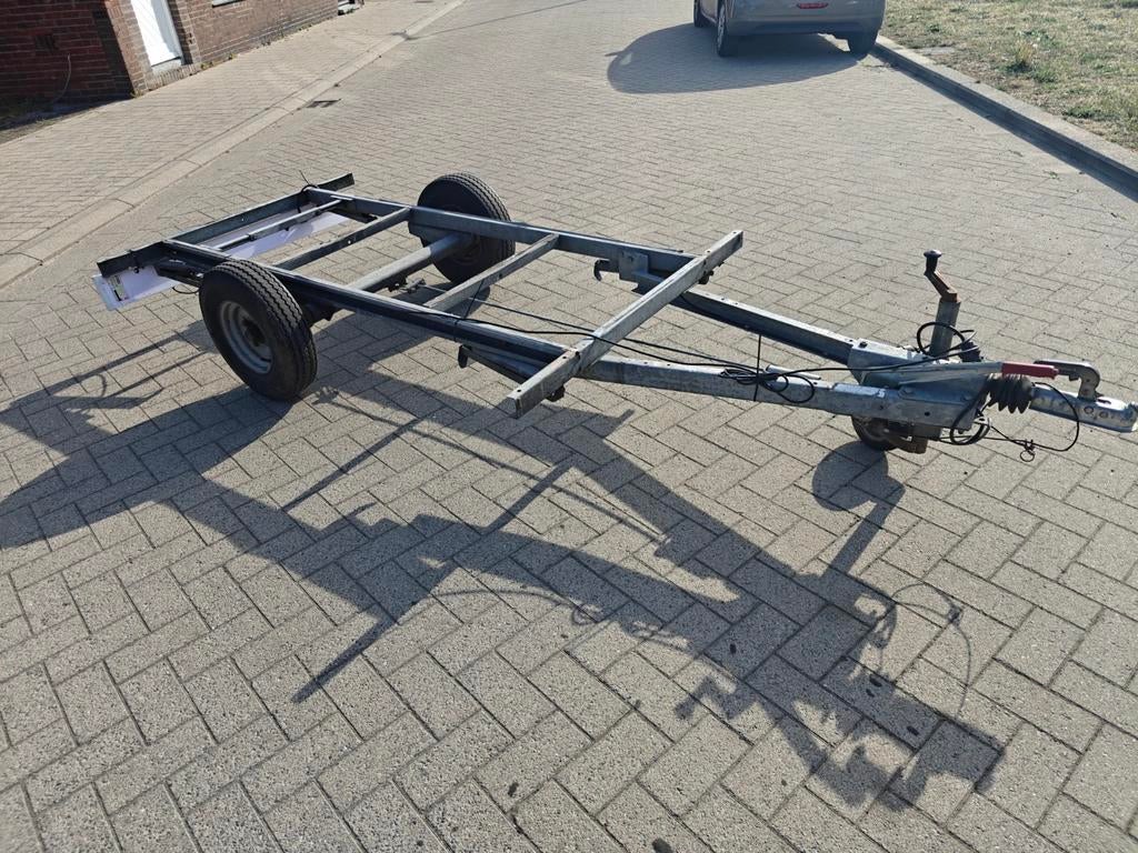 Geremde aanhangwagen onderstel, Auto diversen, Aanhangers en Bagagewagens, Gebruikt, Ophalen