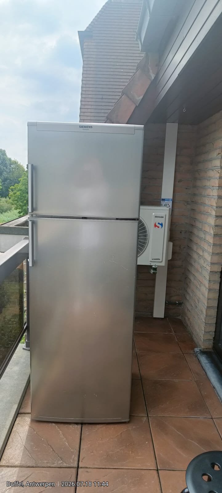 Koelkast Siemens, Elektronische apparatuur, Koelkasten en IJskasten, Ophalen, Gebruikt, 200 liter of meer, 60 cm of meer