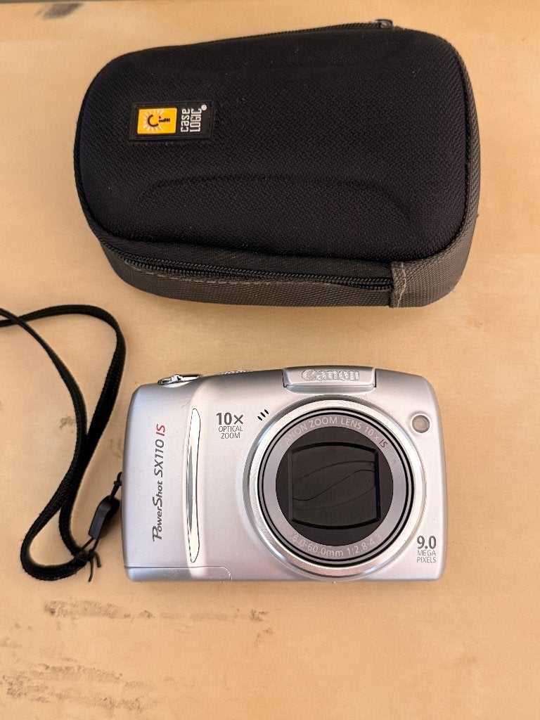Canon PowerShot SX110 IS, Verzenden, Gebruikt, Geheugenkaart, Canon