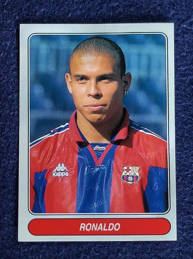 Panini sticker voetbal ' Eur. Football Stars - Ronaldo ', Verzamelen, Ophalen of Verzenden, Nieuw, Poster, Plaatje of Sticker
