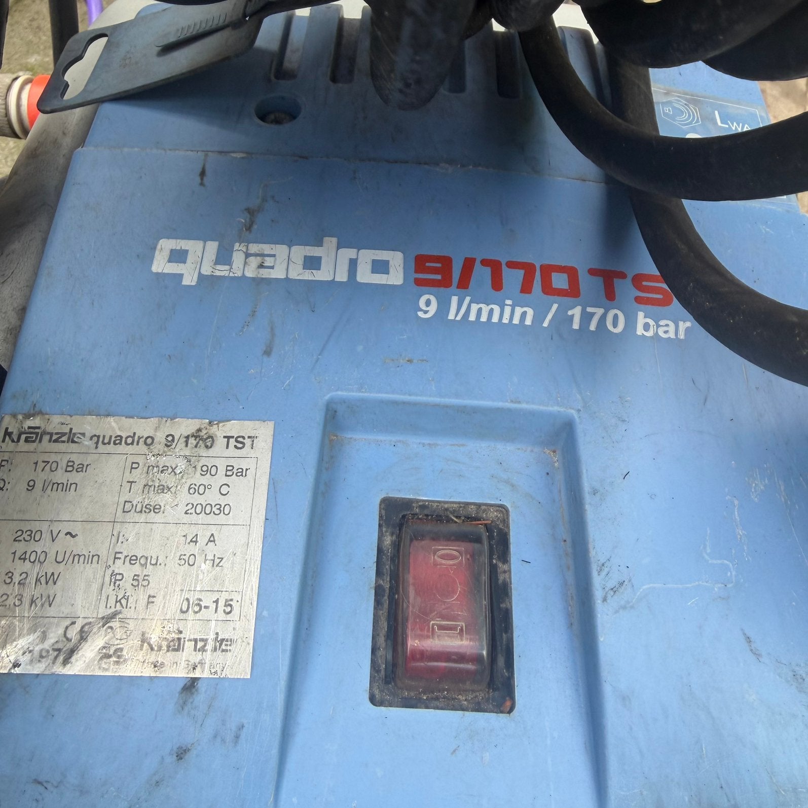 Kranzle quadro 9/170 ts eta nickel faire offre, Enlèvement ou Envoi, Comme neuf