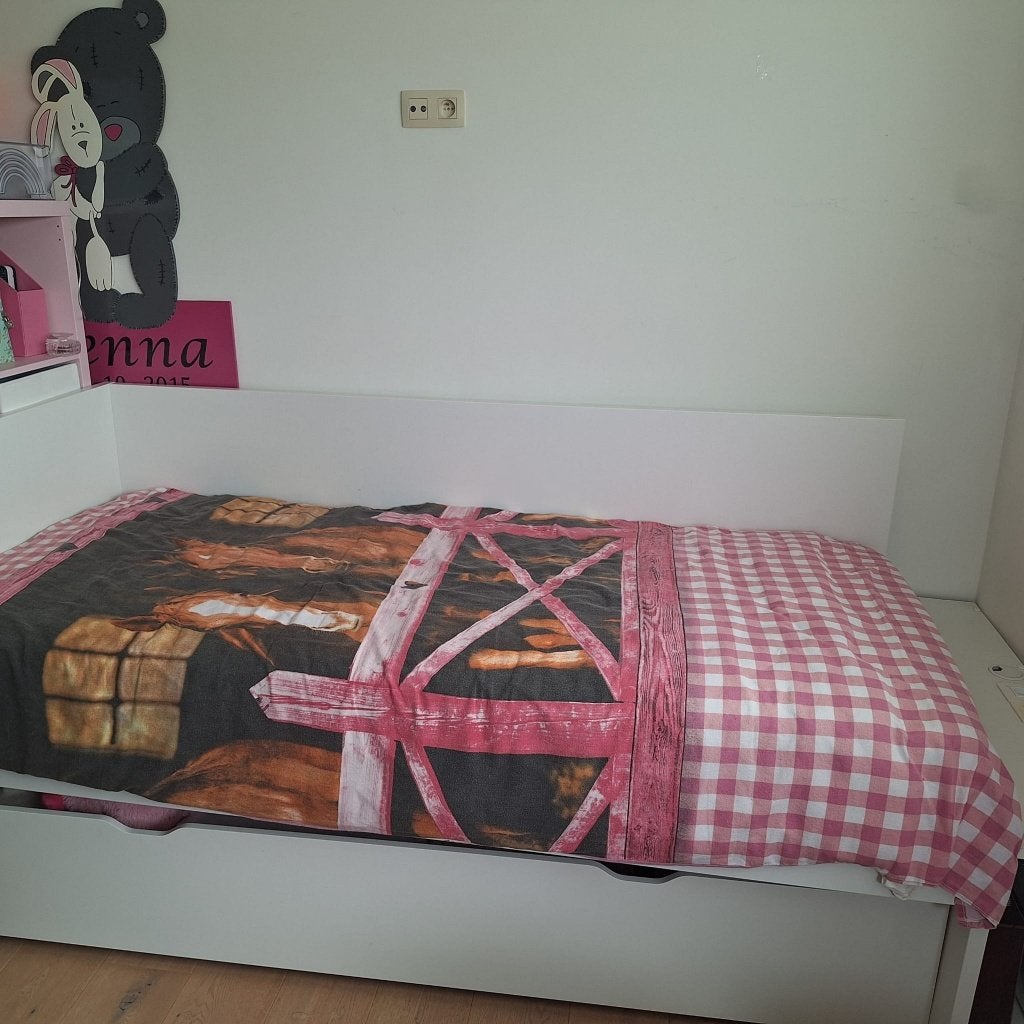 Eénpersoonsbed met lade, 85 tot 100 cm, Gebruikt, 180 cm of meer, Ophalen
