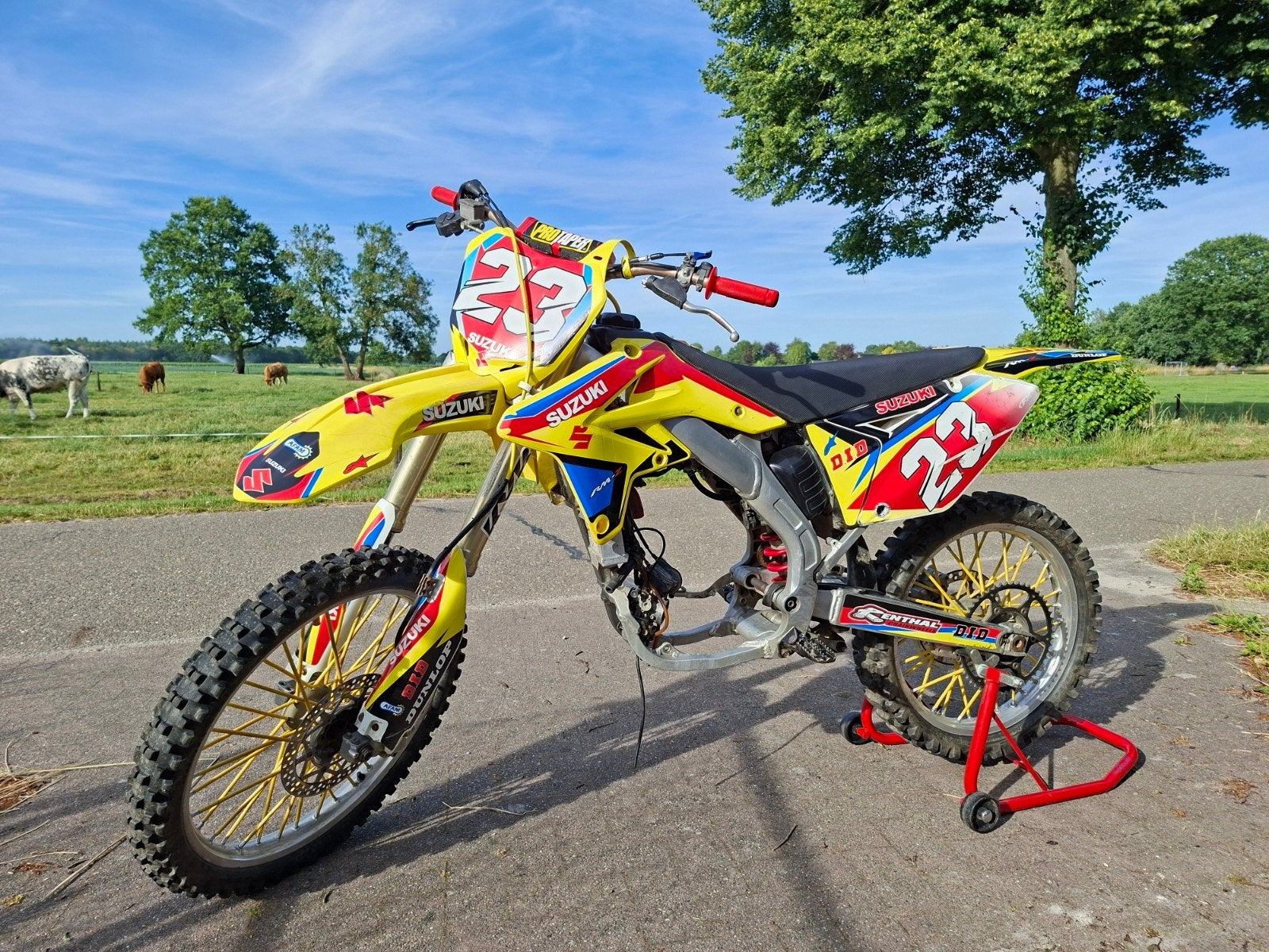 Gezocht onderdelen of motorblok voor Suzuki rmz 2008, Ophalen