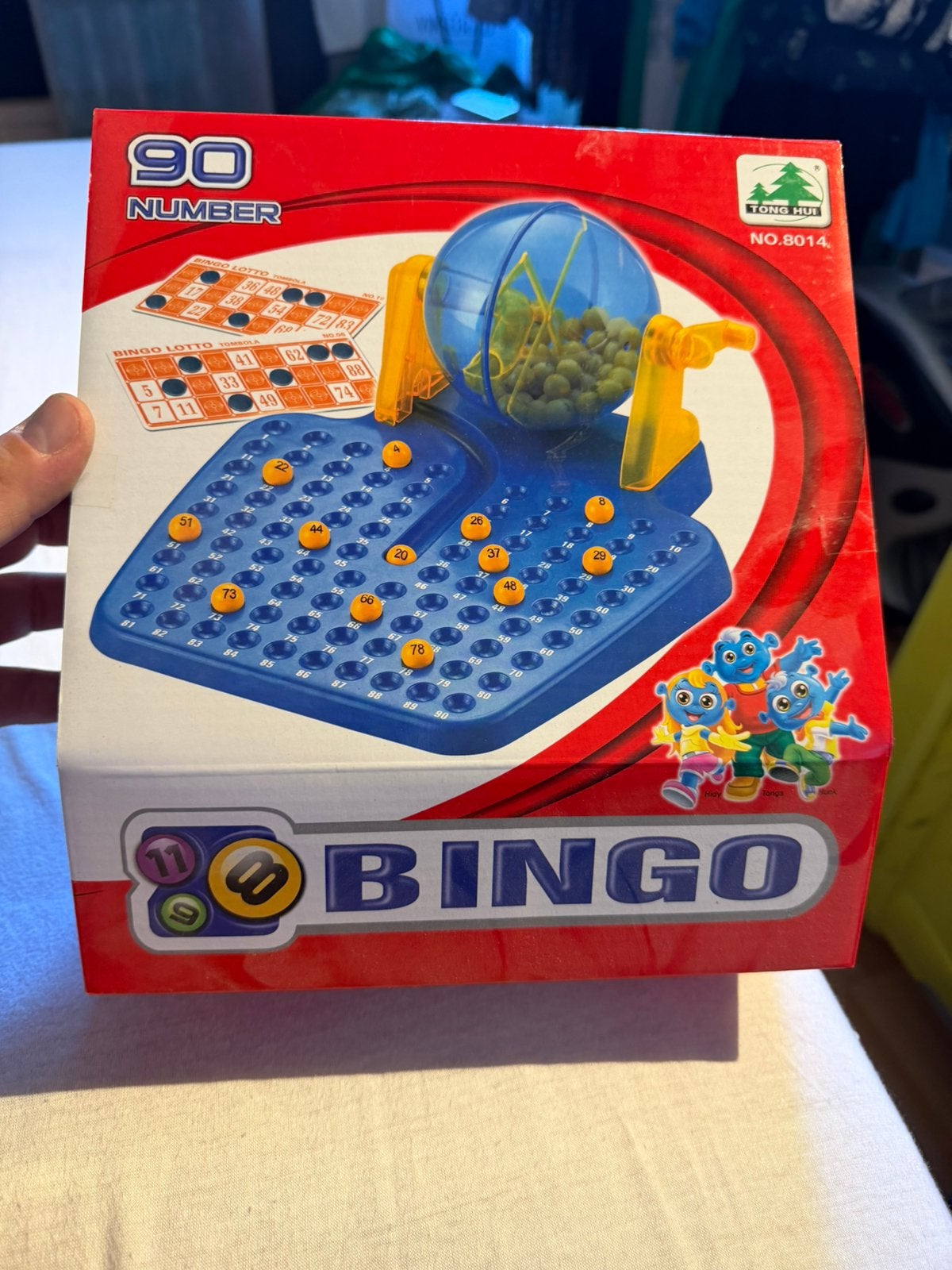 Bingo 90 nummers, Vijf spelers of meer, Ophalen, Nieuw
