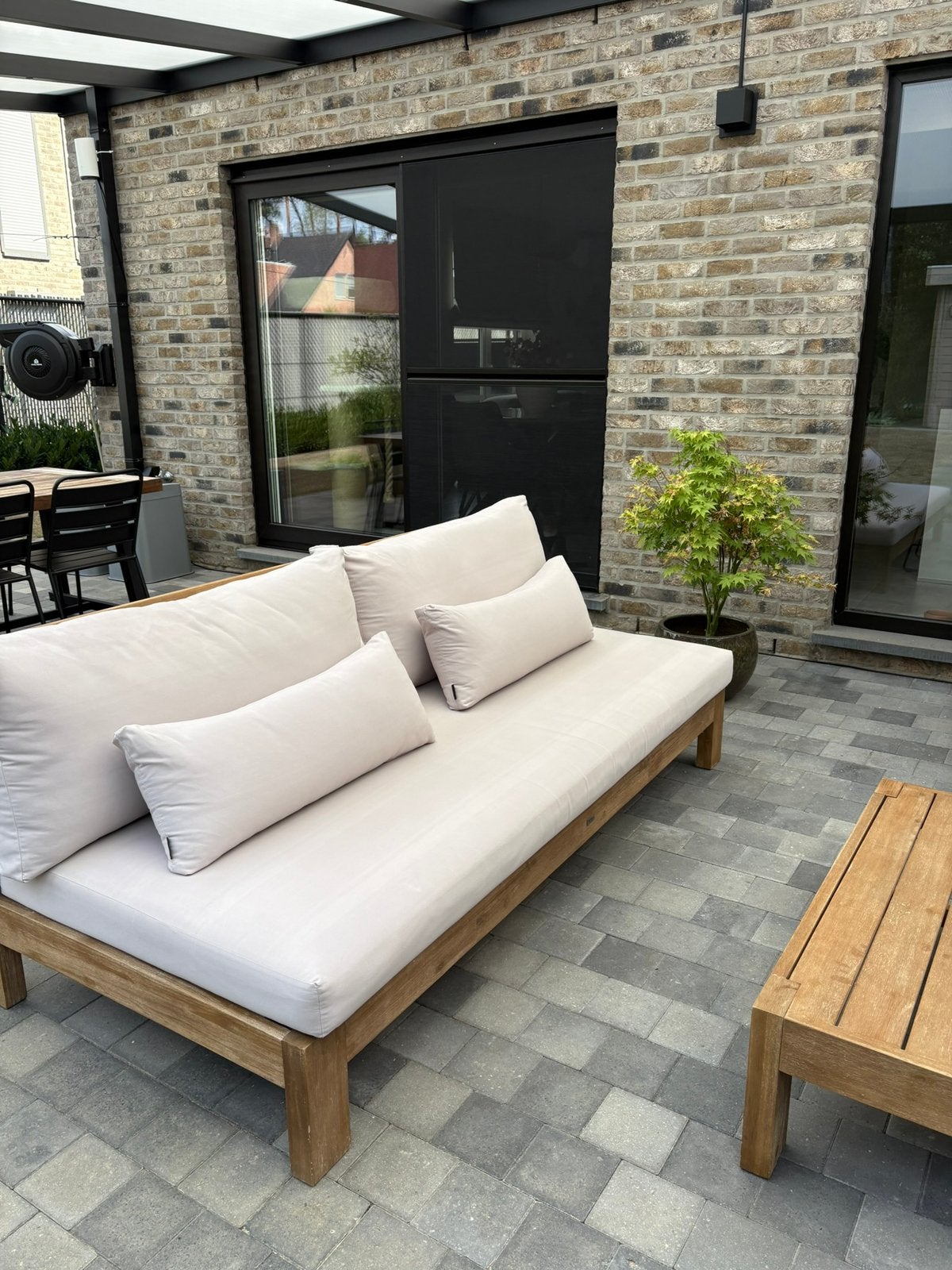 Lounge - Hout, Tuin en Terras, Ophalen, Zo goed als nieuw