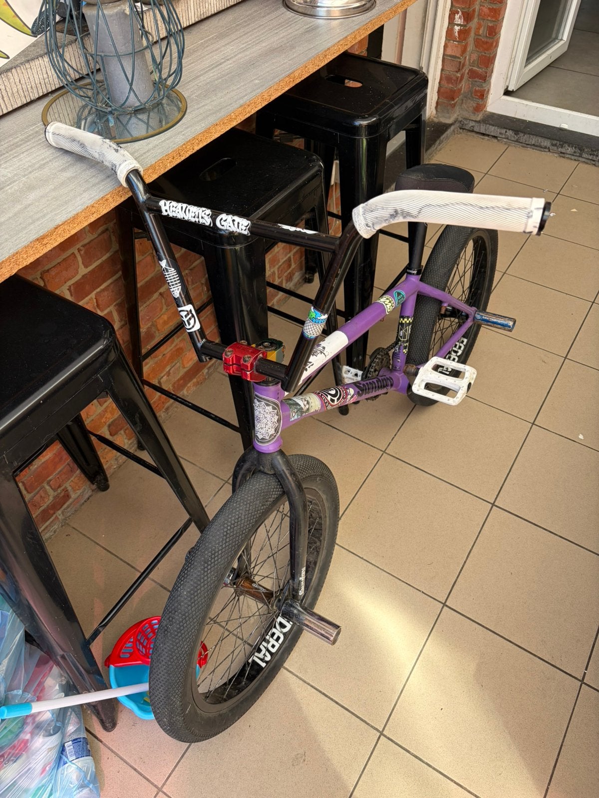 custom bmx, Ophalen of Verzenden, Zo goed als nieuw
