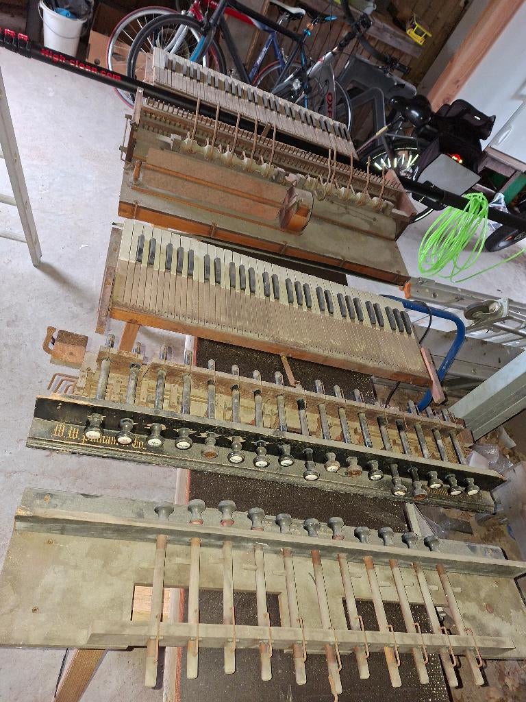 KERKORGEL, Muziek en Instrumenten, Ophalen, Gebruikt, 2 klavieren, Orgel