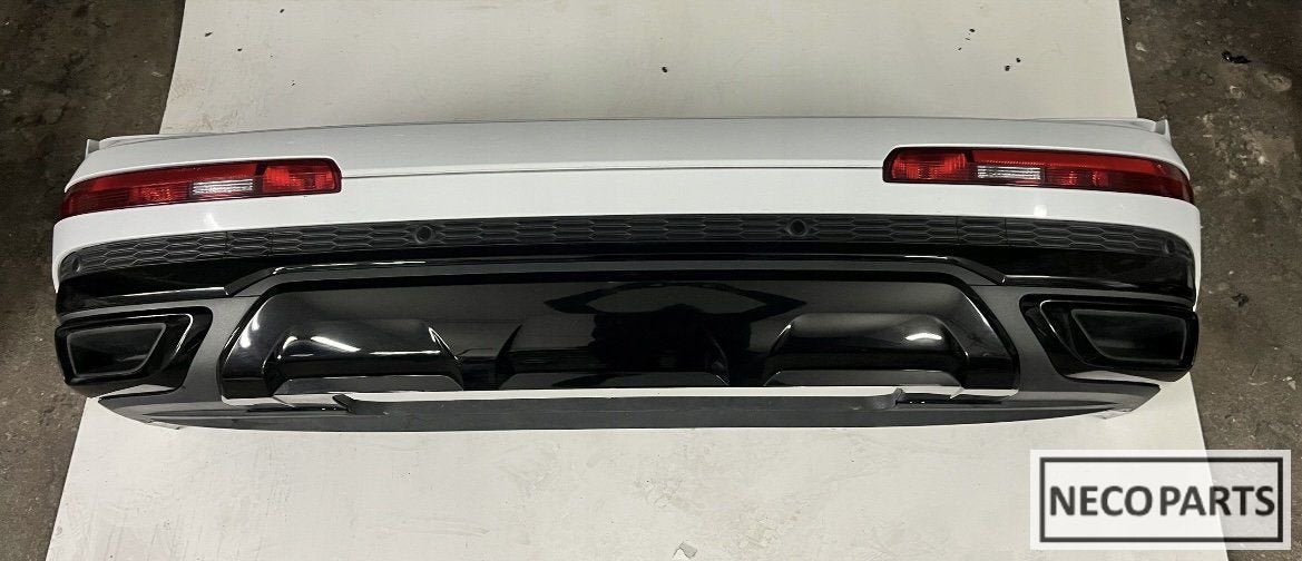 BUMPER AUDI Q7 4M FACELIFT S LINE SLINE ACHTERBUMPER LS9R, Auto-onderdelen, Gebruikt, -, -, Bumper