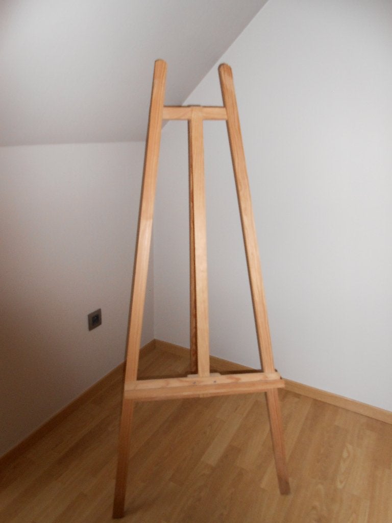 Chevalet en bois de 1,55 m en bon état, Enlèvement, Comme neuf