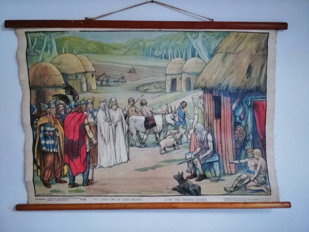 geschiedenis schoolplaten, Antiquités & Art, Antiquités | Cartes scolaires, Enlèvement, Histoire