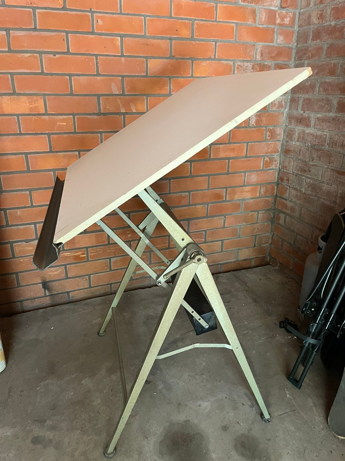 Verstelbare tekentafel 100  81 cm, inklapbaar, Ophalen, Gebruikt