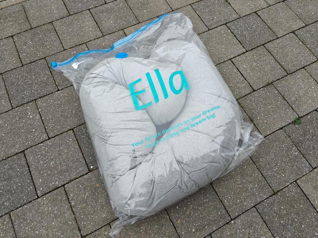 Zwangerschapskussen - Ella J-Vorm XXL Katoen, Ophalen of Verzenden, Zo goed als nieuw, Overige typen