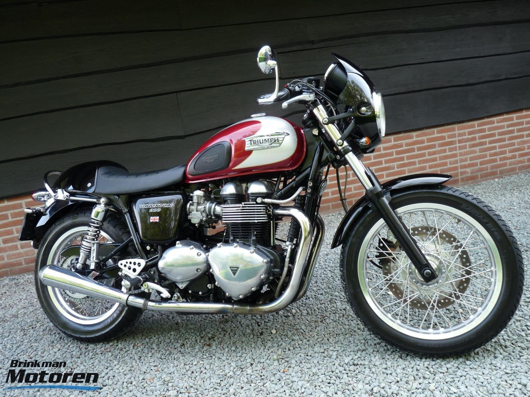 Keurige Thruxton 900 EFI, Motos, Motos | Triumph, 865 cm³, Plus de 35 kW, Chopper, Particulier