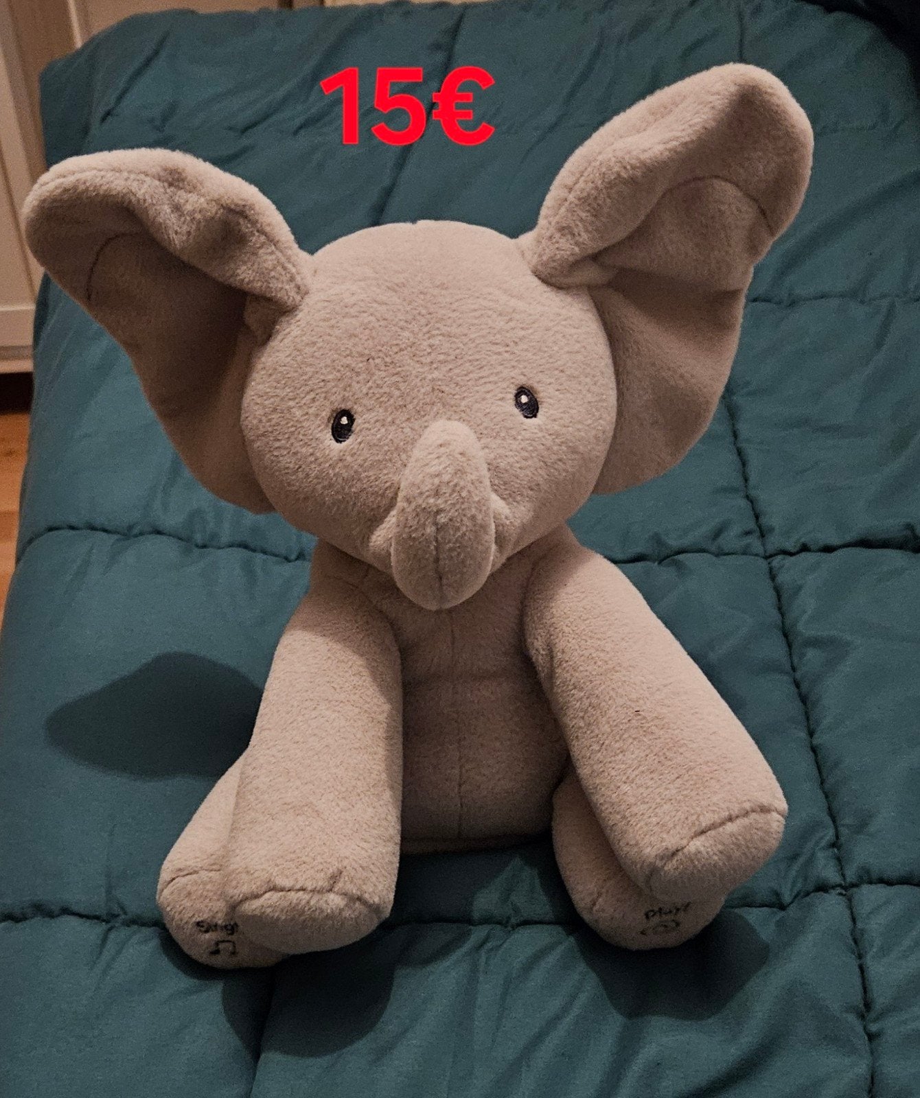 flappy de olifant, Ophalen, Gebruikt, Ontdekken, Met geluid