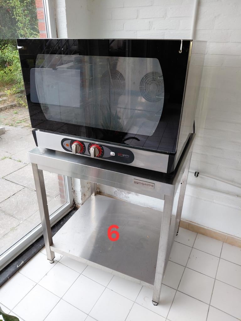 Heteluchtoven GGM/ gastro / horeca, Ophalen