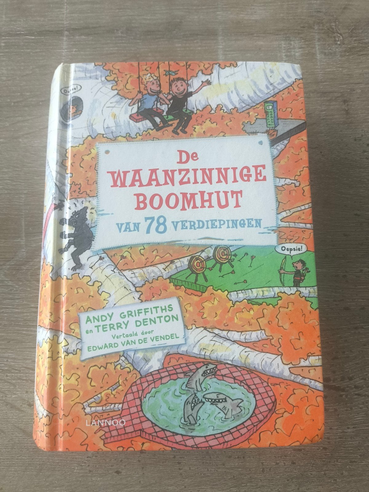 Terry Denton - De waanzinnige boomhut van 78 verdiepingen, Ophalen, Terry Denton; Andy Griffiths, Fictie algemeen, Zo goed als nieuw