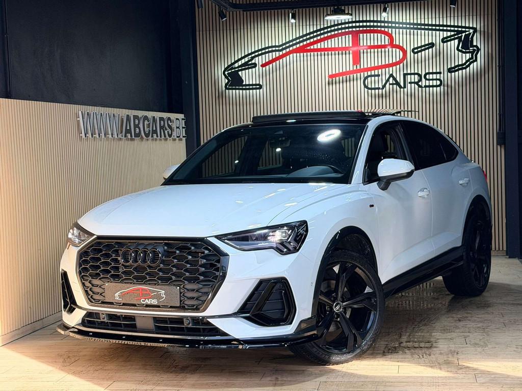 Audi Q3 Sportback 35 TFSI * S LINE * COUPE * GAR 12 MOIS * 1, Automaat, 4 cilinders, Bi-Xenon koplampen, Wit