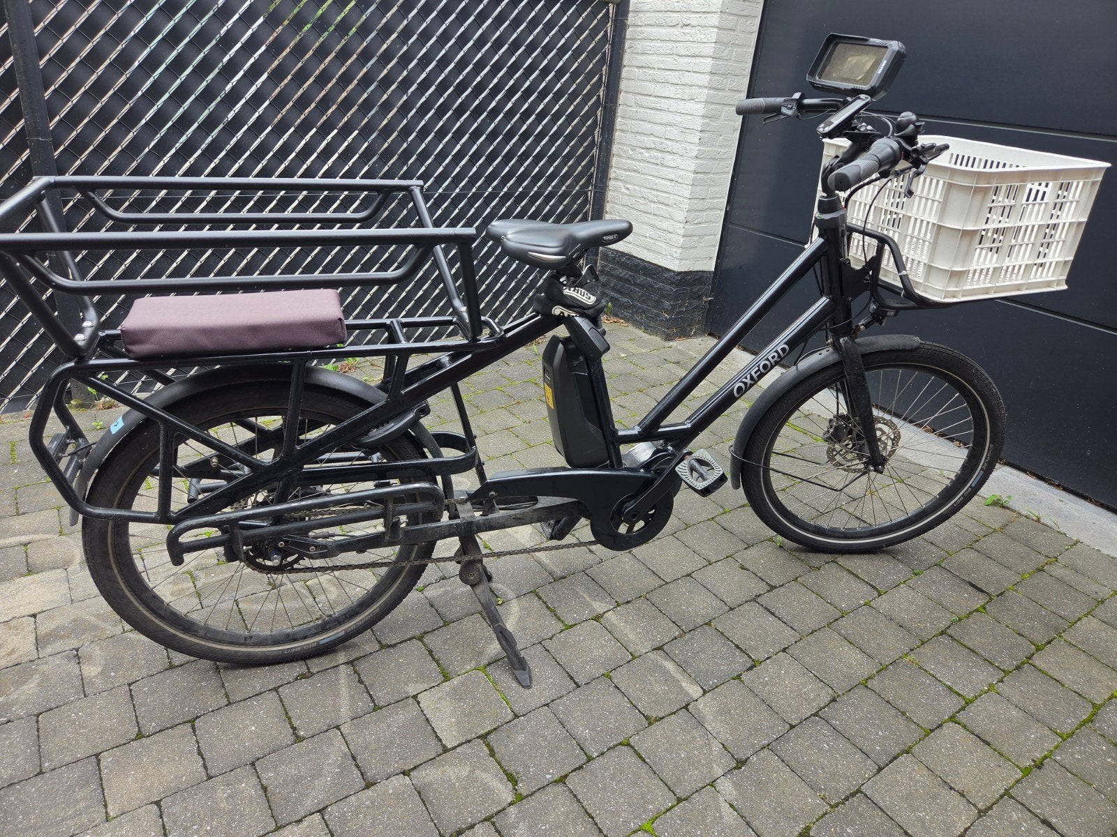 Oxford elektrische longtail, zwart, Ophalen, Gebruikt, Overige merken