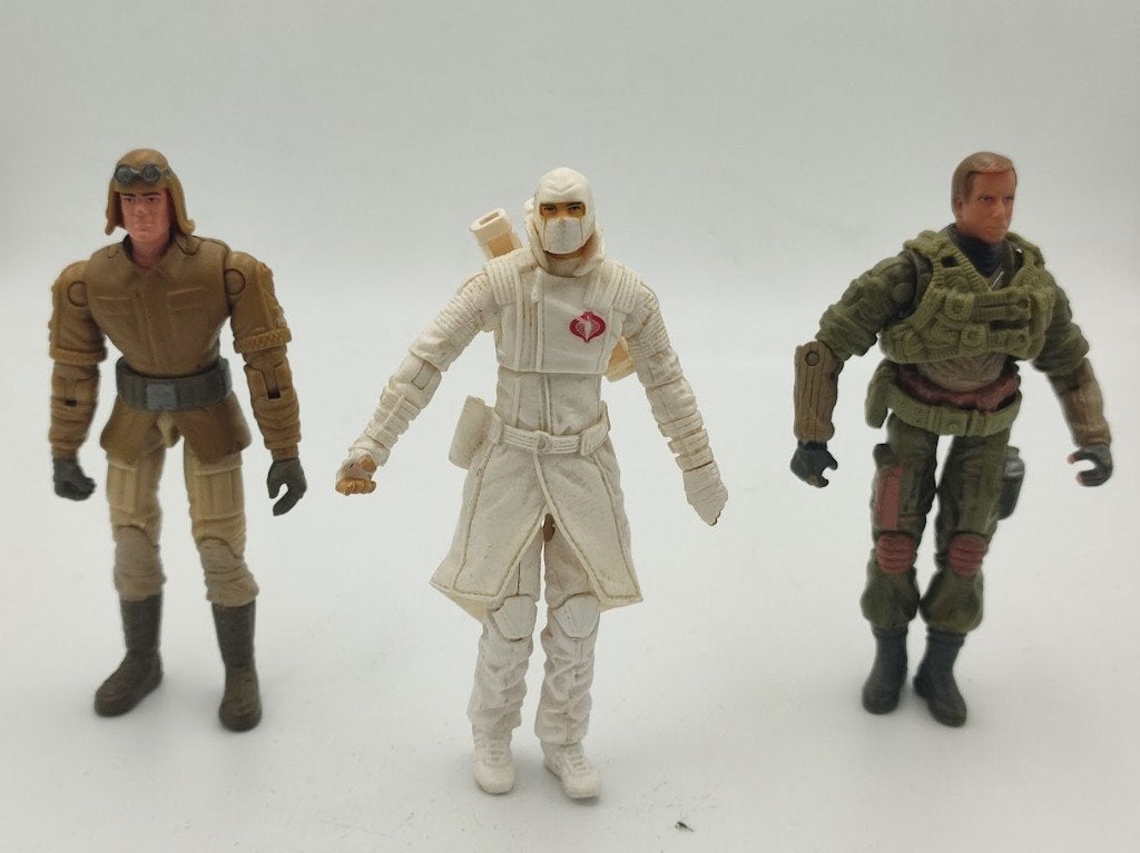 Lot Vintage G.I. Joe figuren - Hasbro - 2002 - 2009, Verzamelen, Ophalen of Verzenden, Gebruikt