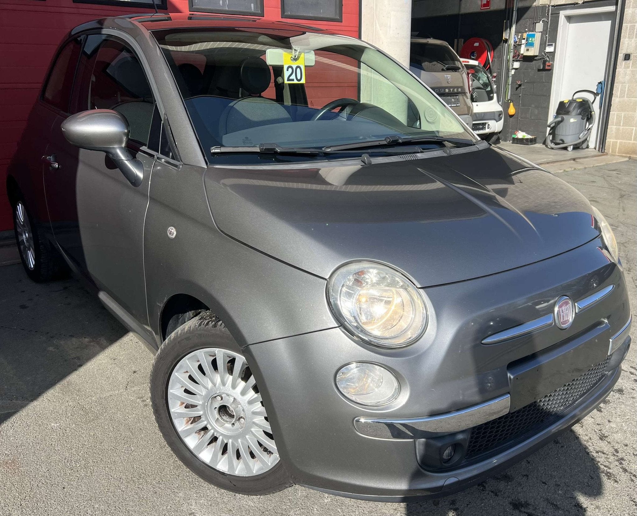 Fiat 500 1.2i Lounge PUR-02 Stop + CLIM / PRIX MARCHAND, Auto's, Fiat, 1305 kg, Gebruikt, 1242 cc, 4 cilinders
