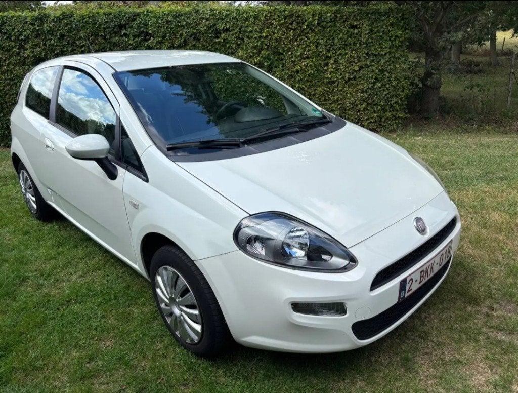 Fiat Punto EVO 1.2i MyLife Stop, Stof, 50 kW, 4 cilinders, Wit